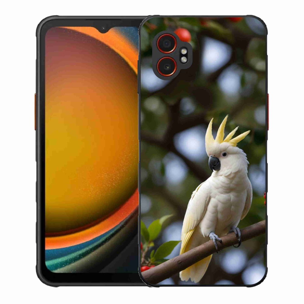 Gél borítás mmCase Samsung Galaxy Xcover 7 Pro készülékhez - papagáj kakadu 3