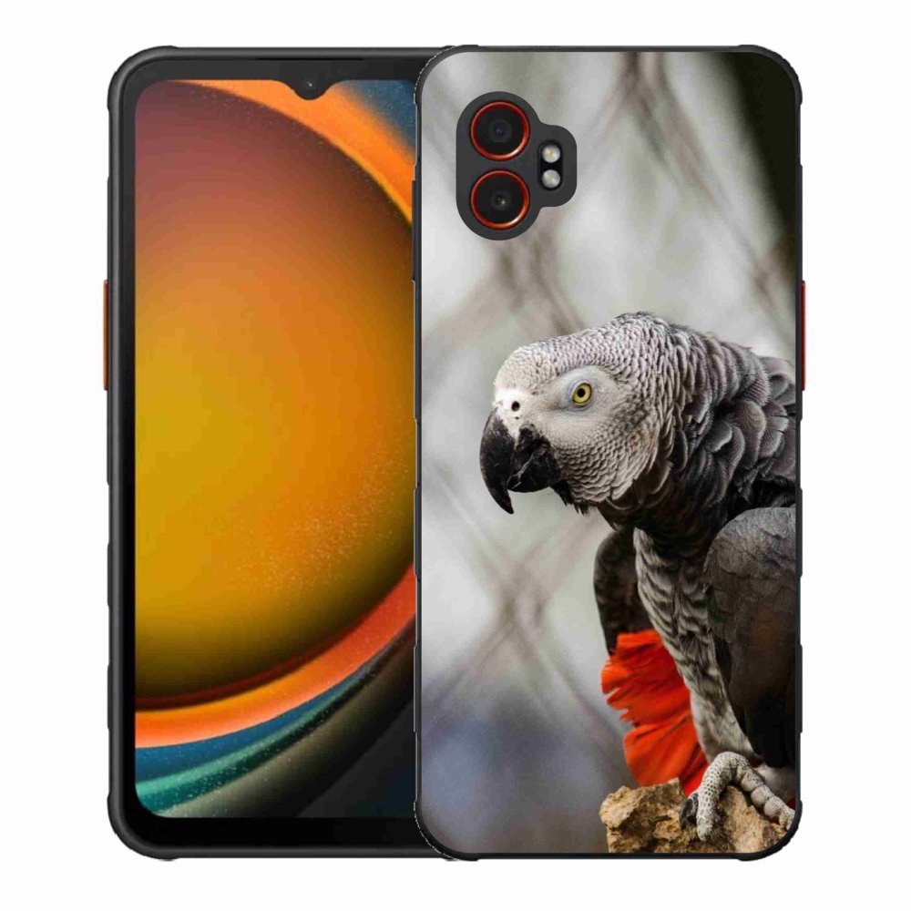 Gél borítás mmCase Samsung Galaxy Xcover 7 Pro készülékhez - papagáj jacco 3