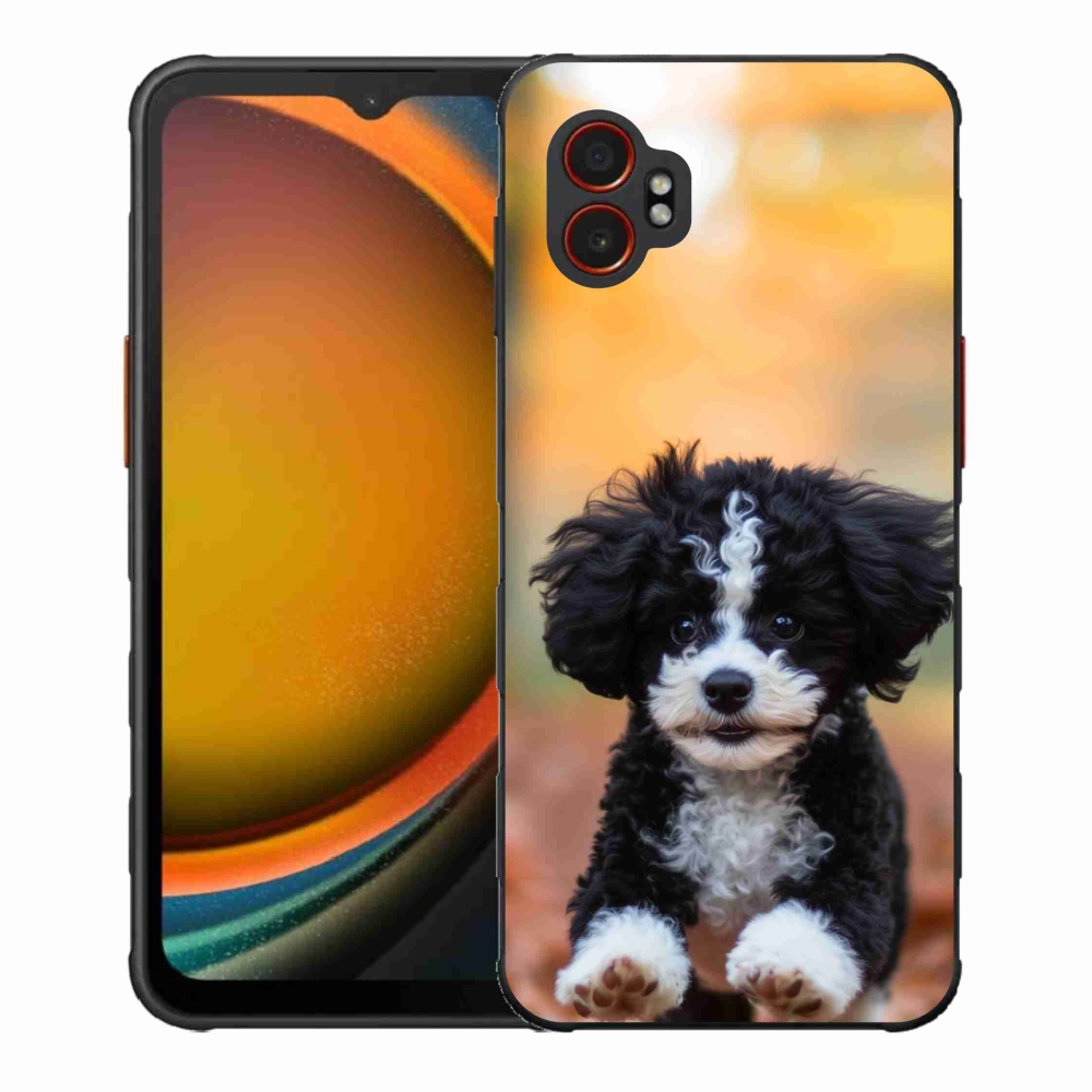 Gél borítás mmCase Samsung Galaxy Xcover 7 Pro - aranyos kiskutya 2