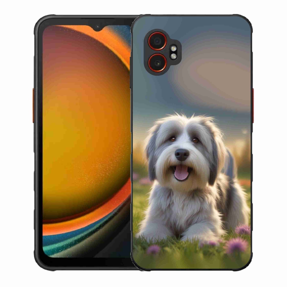 Gél borítás mmCase Samsung Galaxy Xcover 7 Pro - aranyos havannai kutya