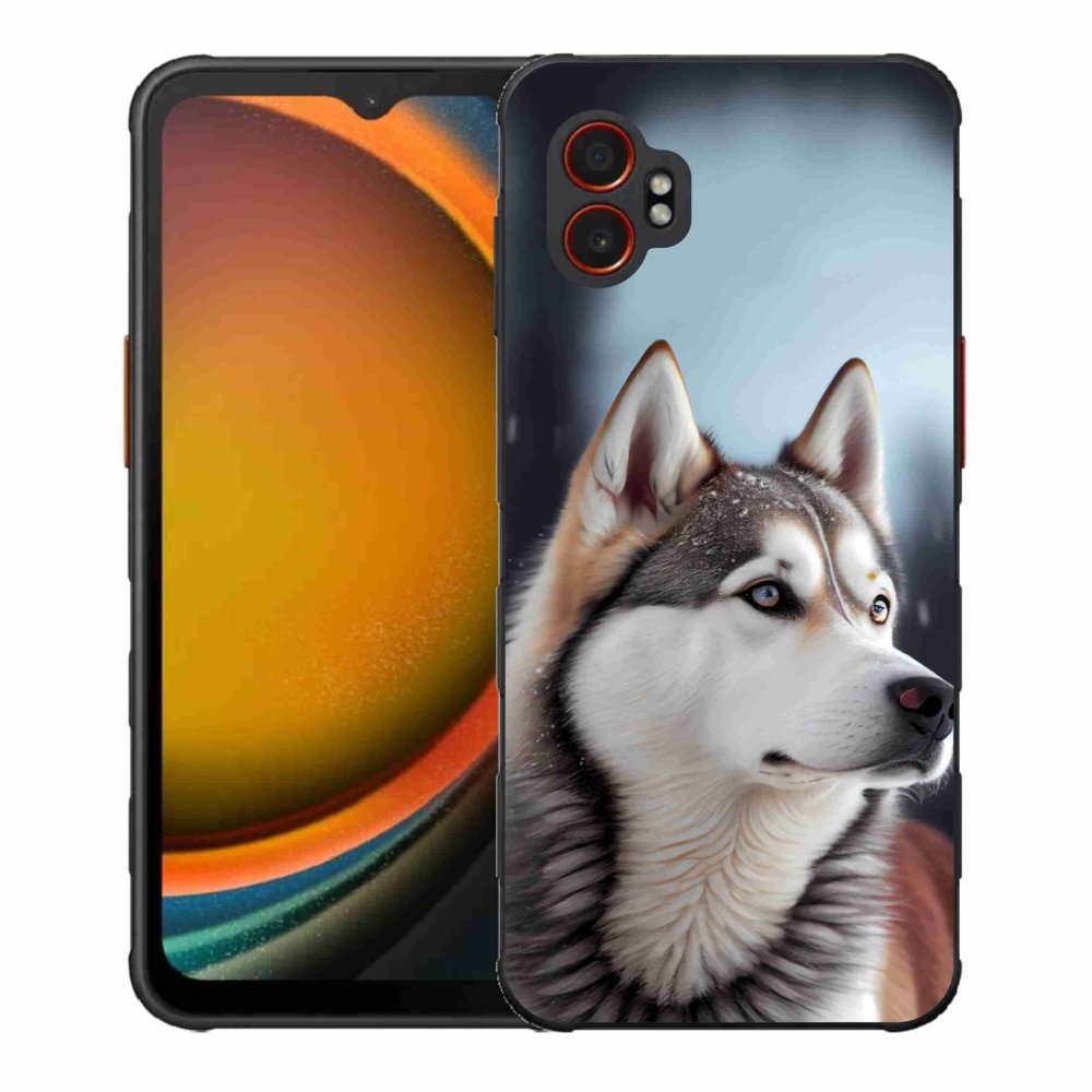 Gél borítás mmCase Samsung Galaxy Xcover 7 Pro készülékhez - Szibériai Husky