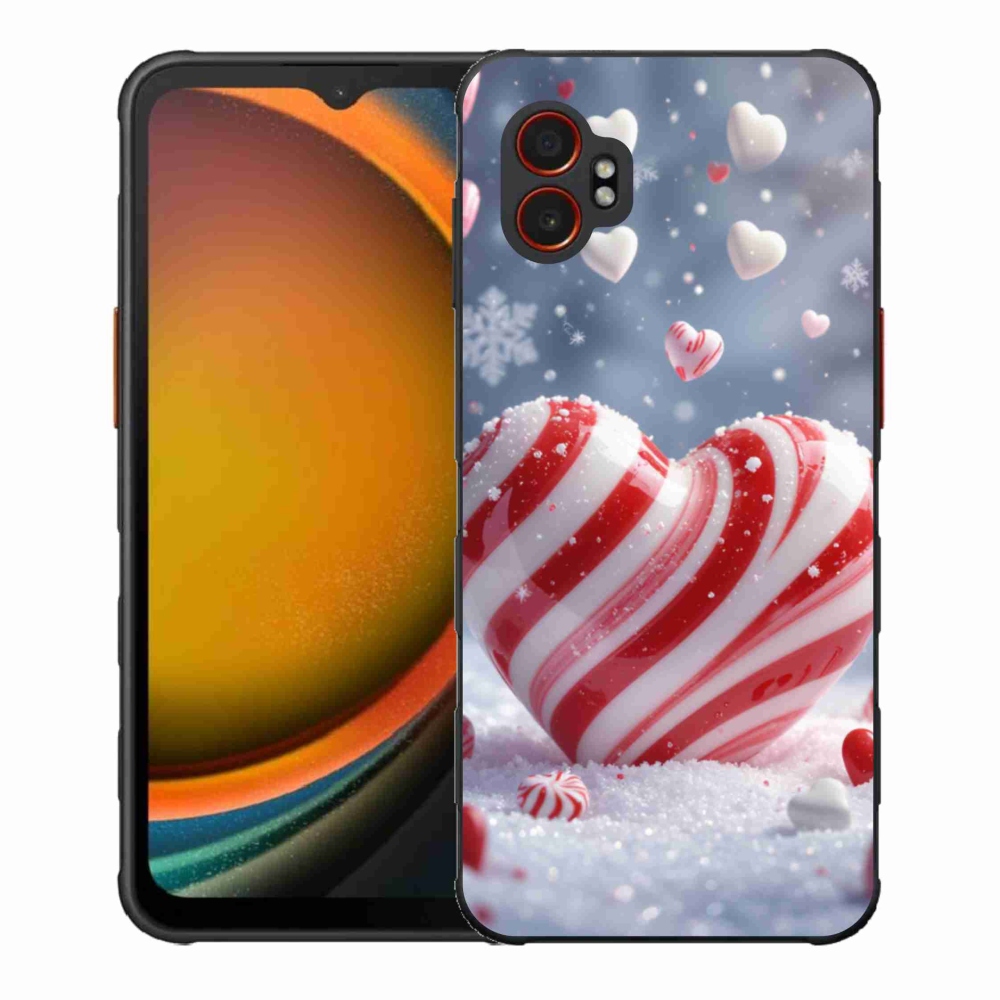 Gél borítás mmCase Samsung Galaxy Xcover 7 Pro készülékhez - édes szívecske