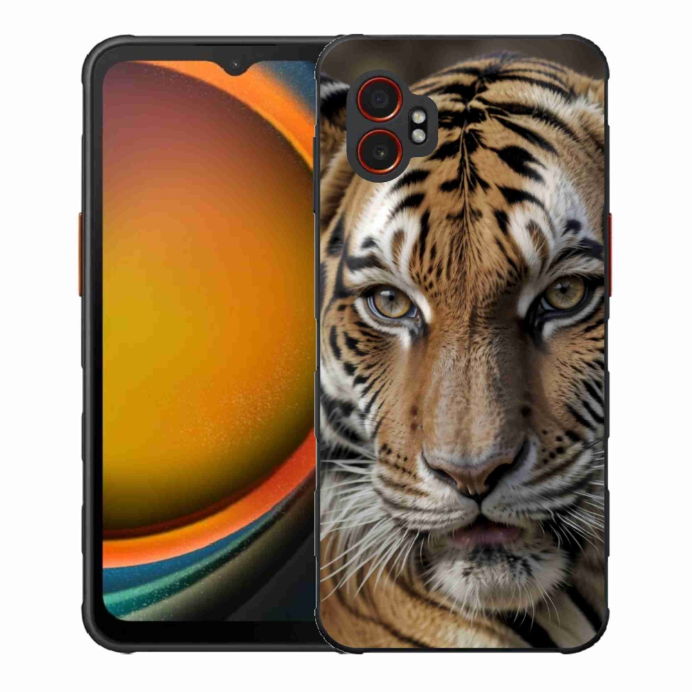 Zselés borítás mmCase Samsung Galaxy Xcover 7 Pro - tigris nézet