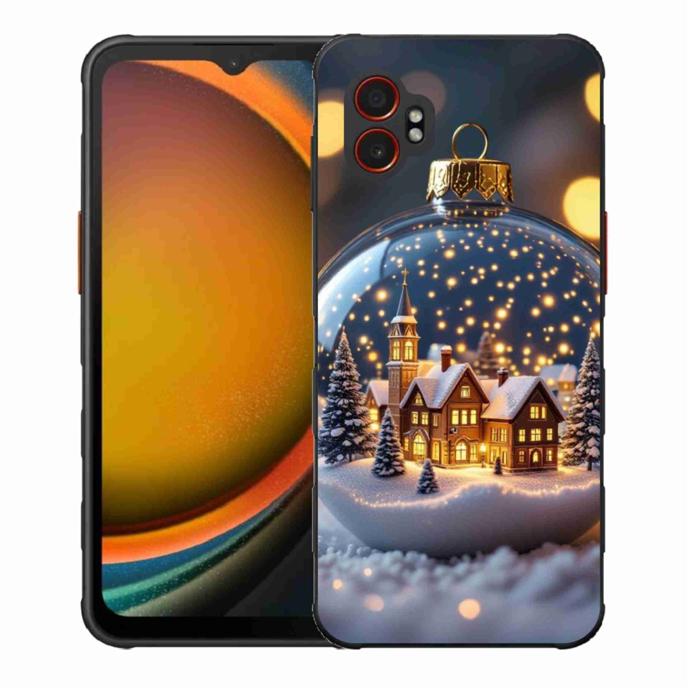 Gél borítás mmCase Samsung Galaxy Xcover 7 Pro - Karácsonyi gömbök 4