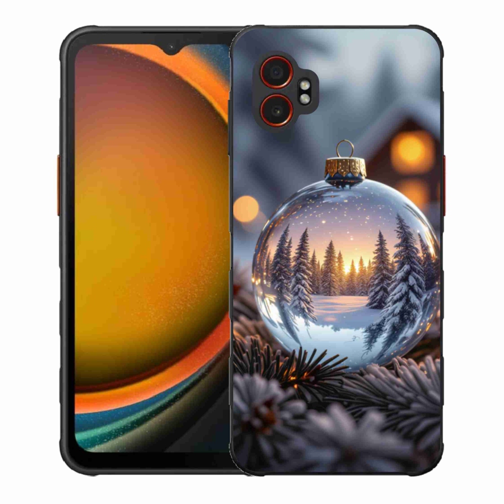 Gél borítás mmCase Samsung Galaxy Xcover 7 Pro - Karácsonyi dekoráció
