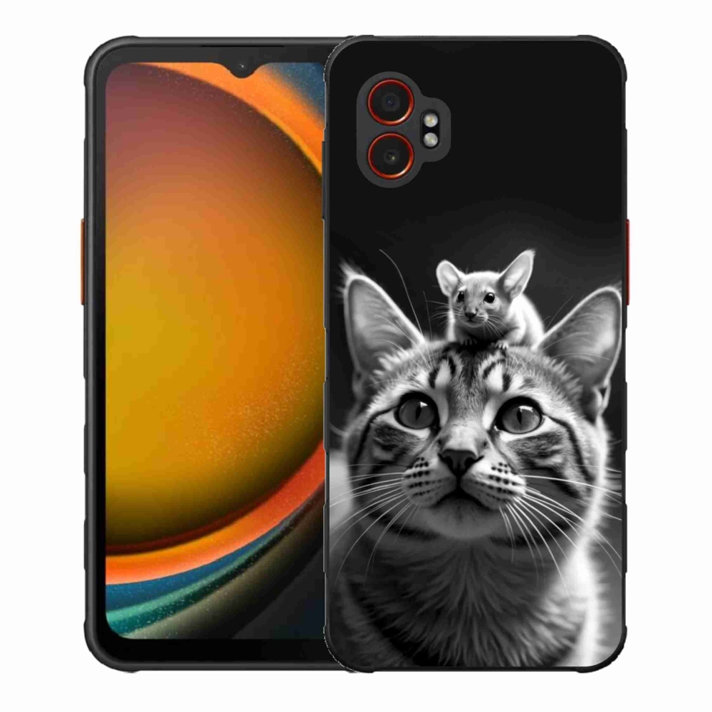 Gél borítás mmCase Samsung Galaxy Xcover 7 Pro - állati barátság 2