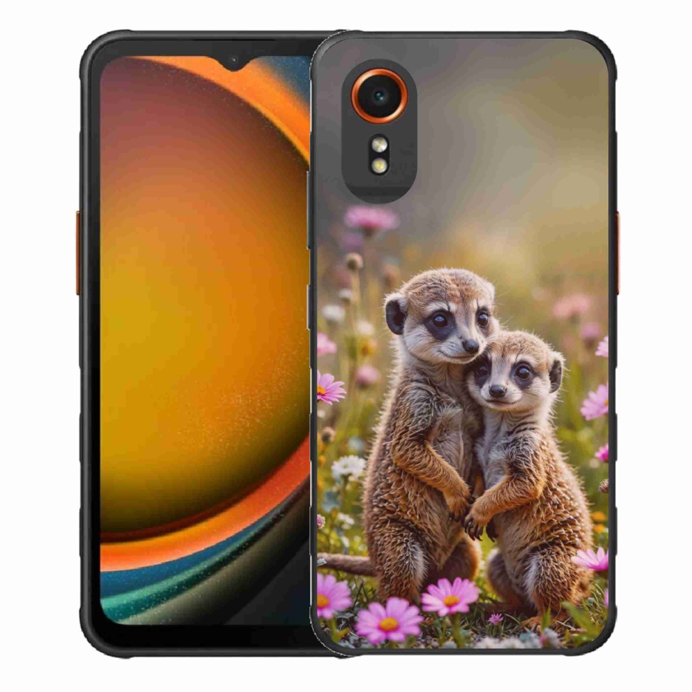 Gél borítás mmCase a Samsung Galaxy Xcover 7 készülékhez - suricate duo