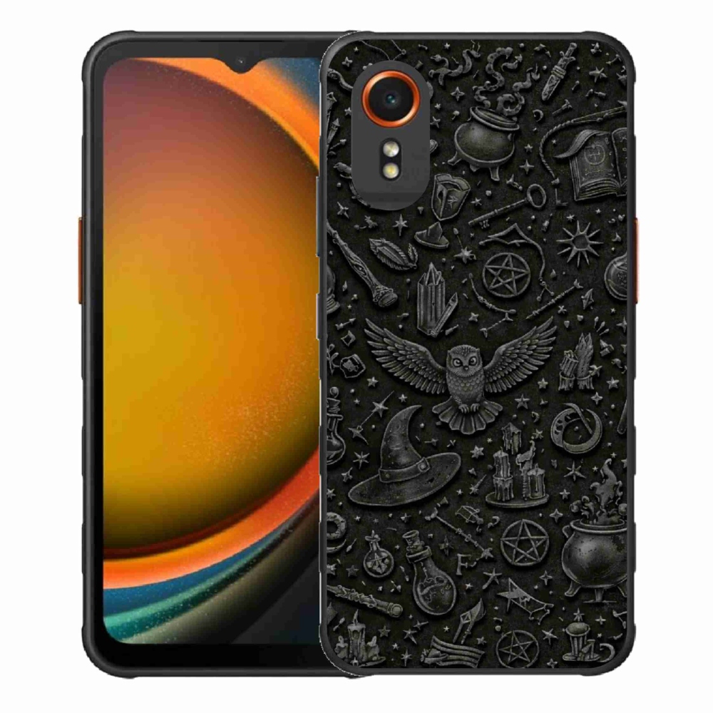 Gél borítás mmCase Samsung Galaxy Xcover 7 - sötét varázslatos világhoz