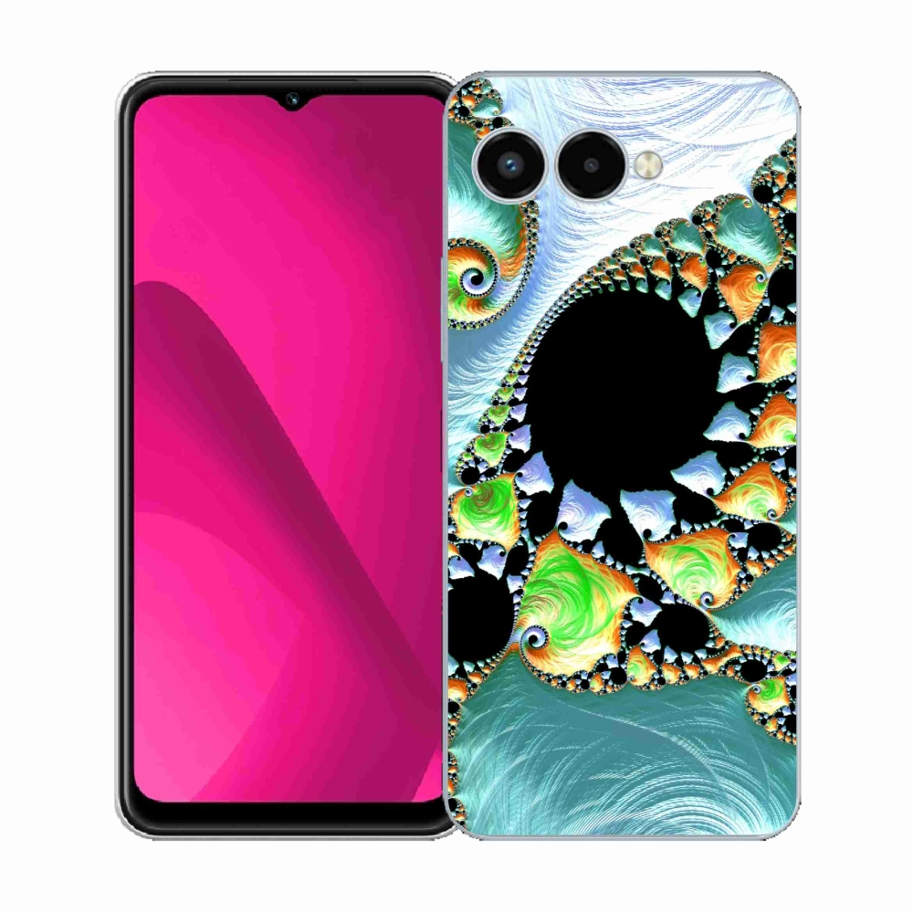 Zselés borítás mmCase a T-Mobile T Phone 3 készülékhez - absztrakt motívum 21