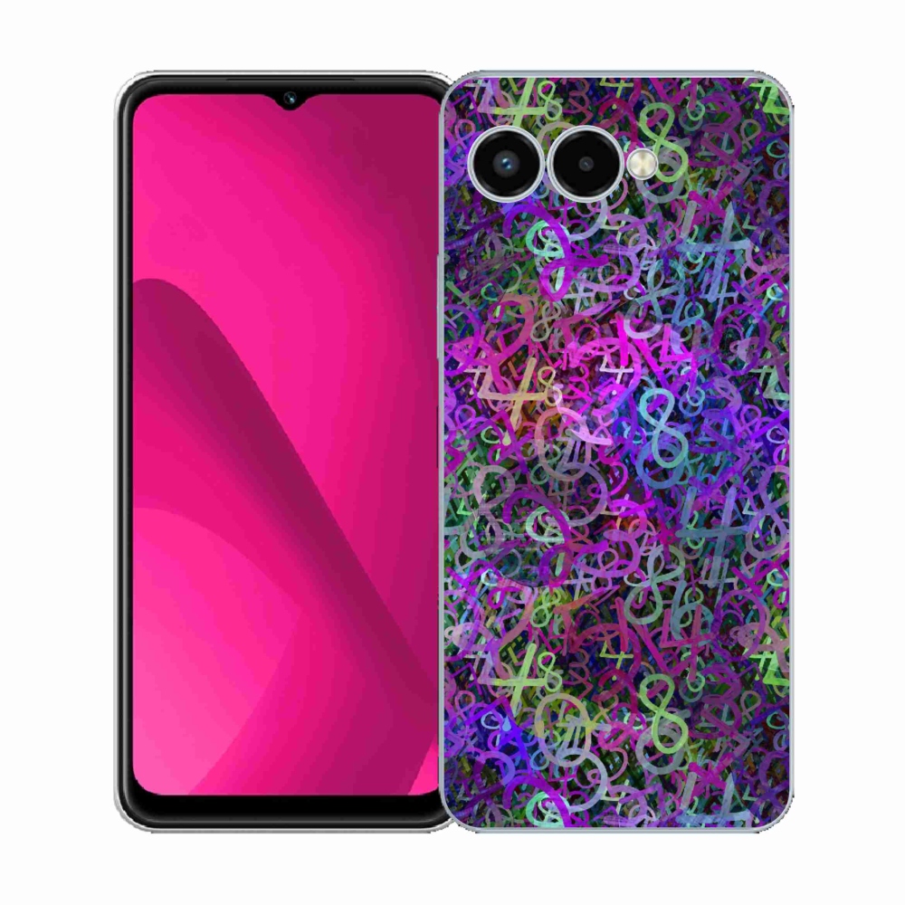 Zselés borítás mmCase a T-Mobile T Phone 3 készülékhez - absztrakt motívum 25