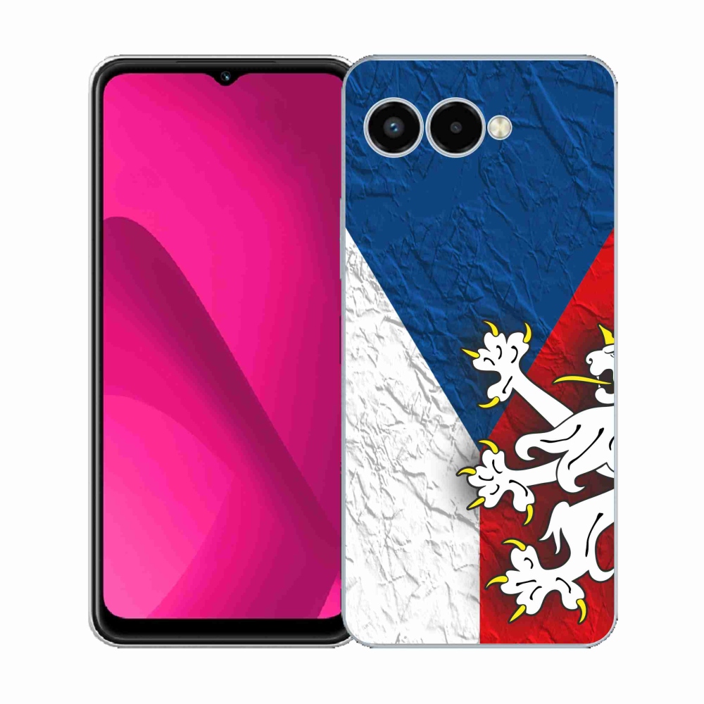 Zselés borítás mmCase a T-Mobile T Phone 3 készülékhez - Cseh zászló 1