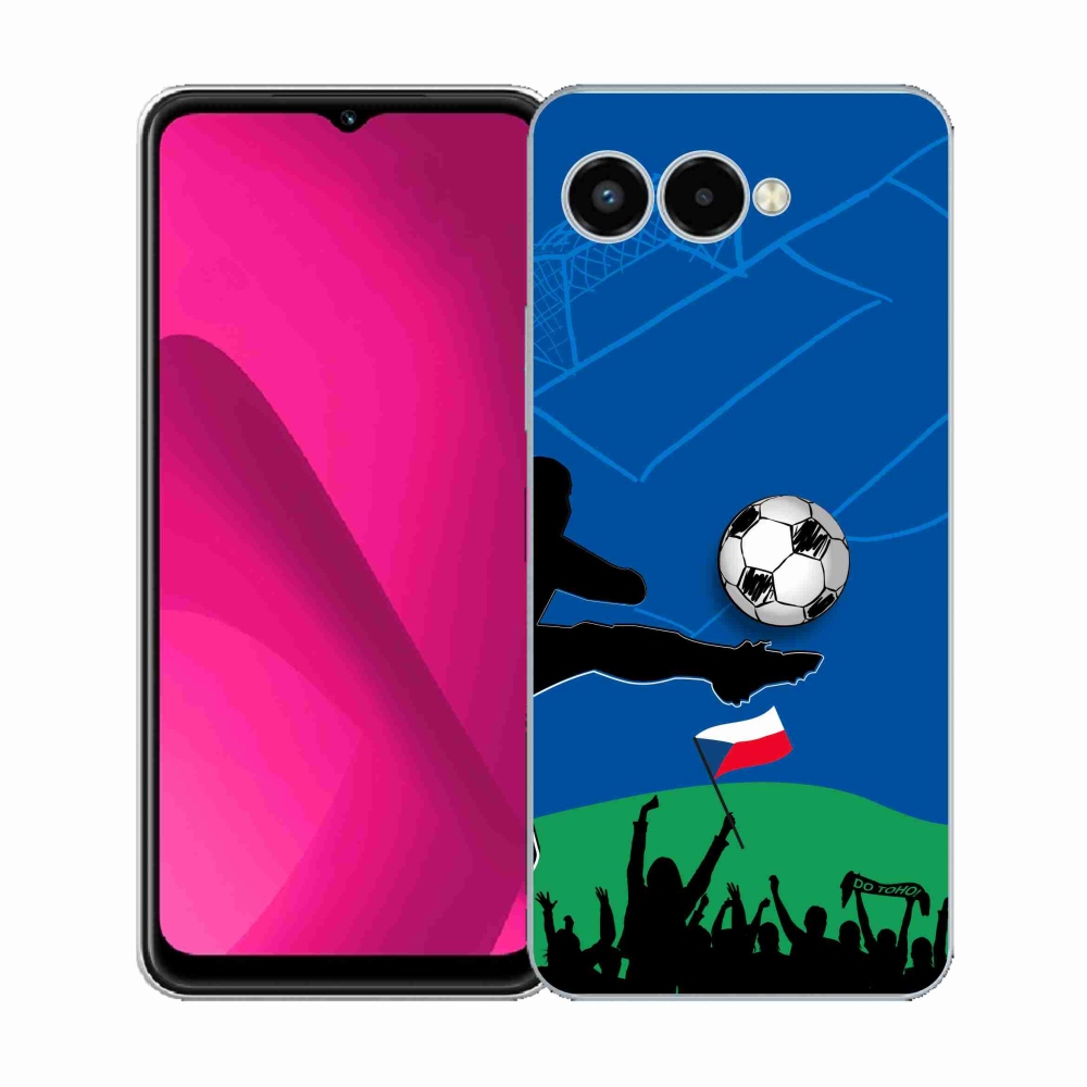 Zselés borítás mmCase a T-Mobile T Phone 3 készülékhez - futballrajongók számára