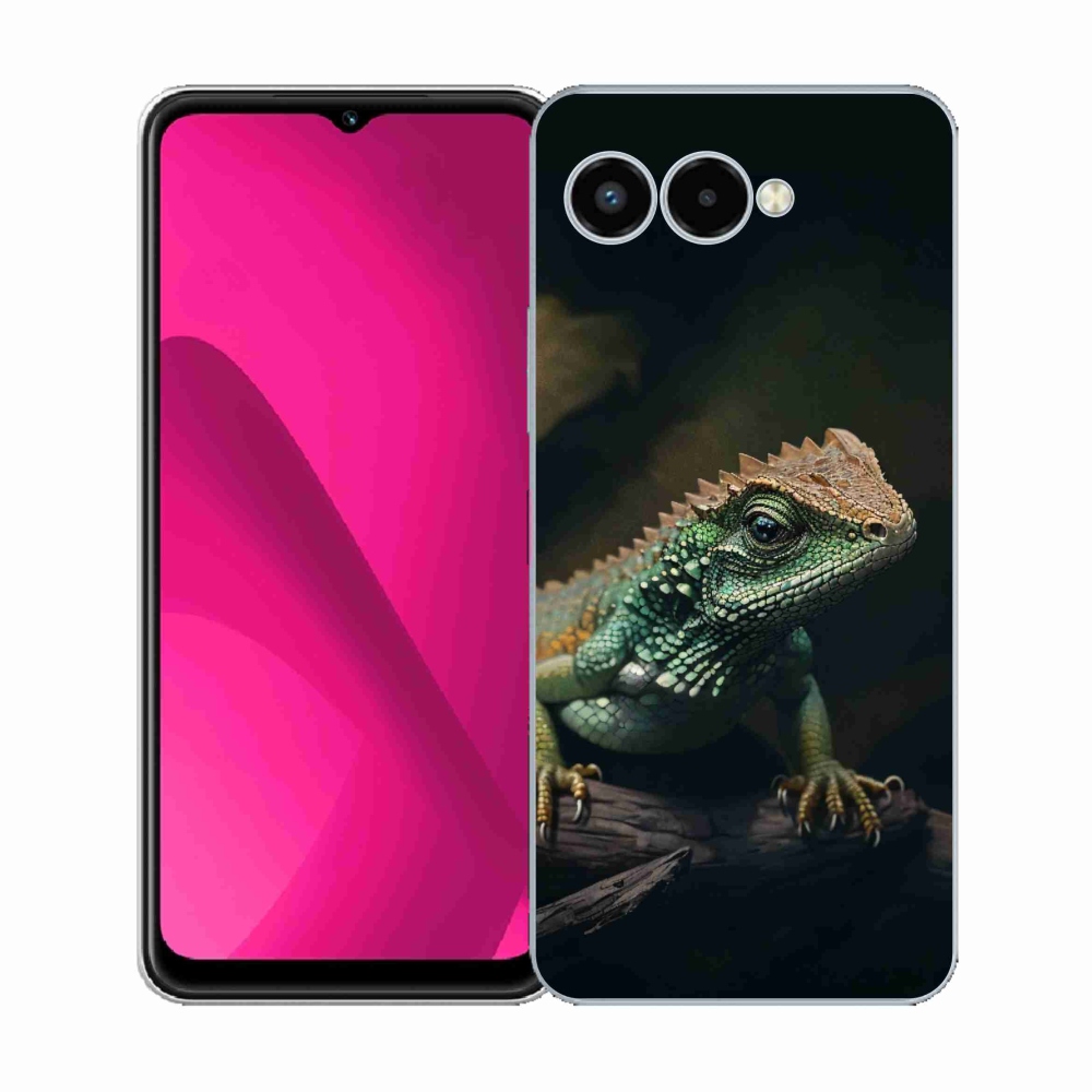 Zselés borítás mmCase a T-Mobile T Phone 3 készülékhez - gyík