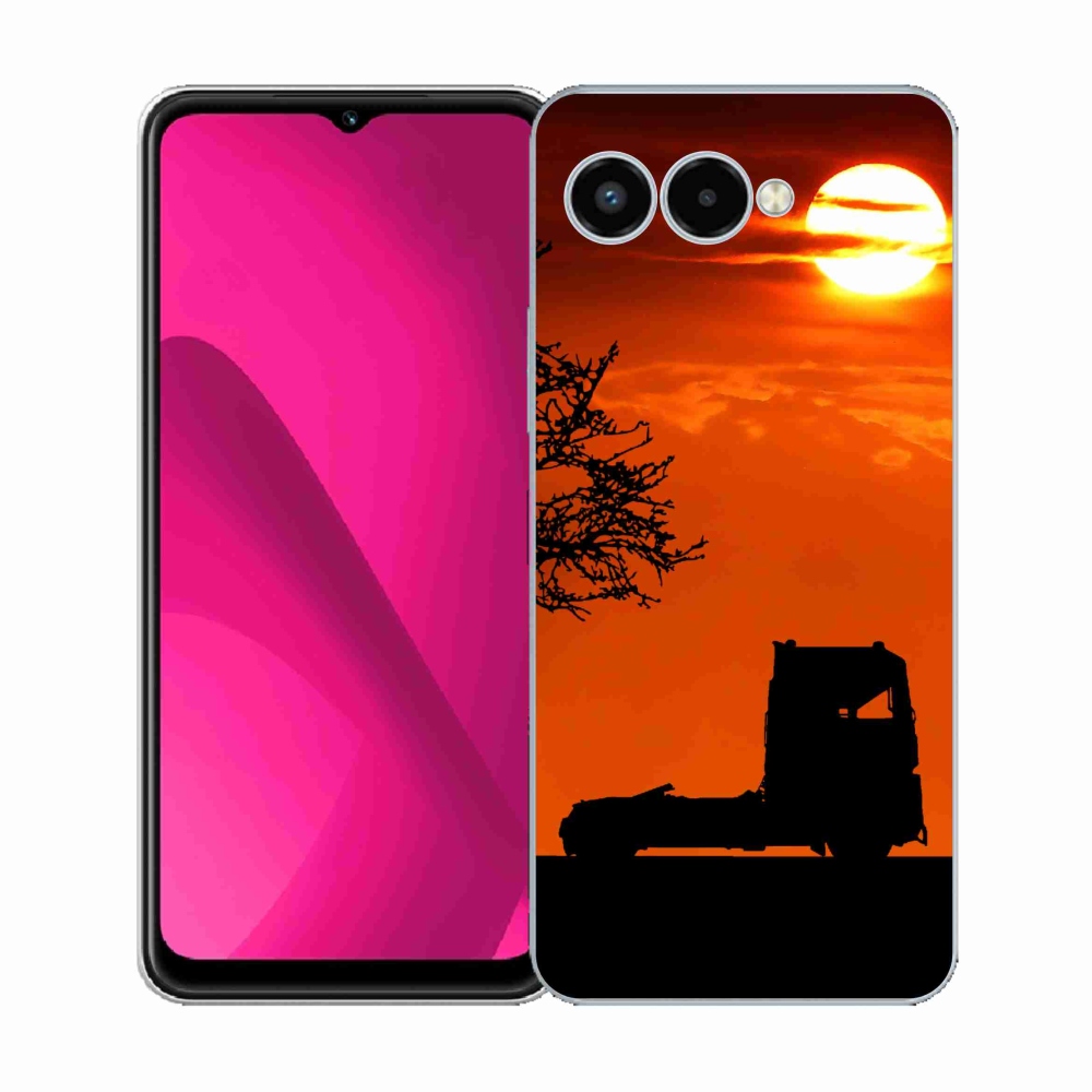 Zselés borítás mmCase a T-Mobile T Phone 3 készülékhez - teherautó 3