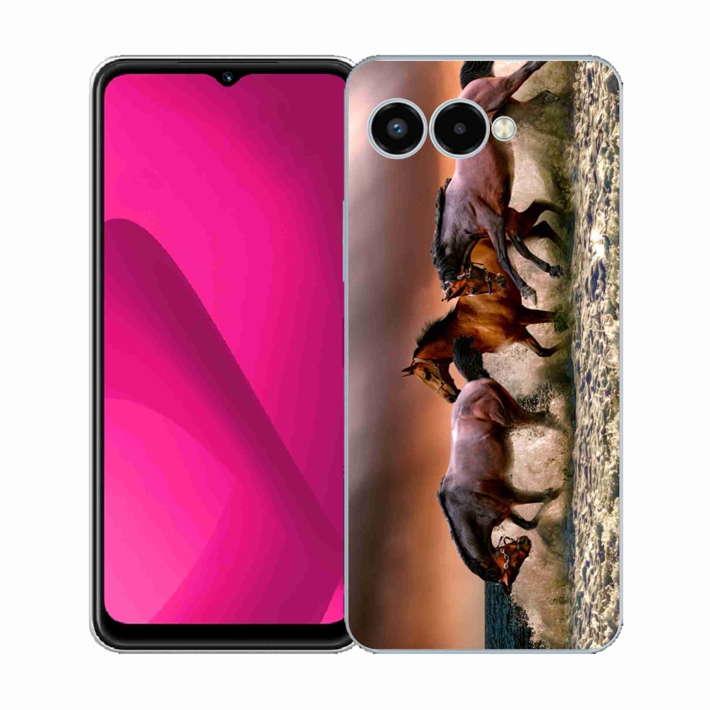 Zselés borítás mmCase a T-Mobile T Phone 3 készülékhez - ló 1
