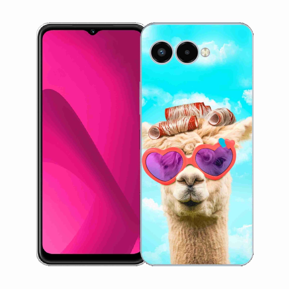 Zselés borítás mmCase a T-Mobile T Phone 3 készülékhez - szemüveges láma