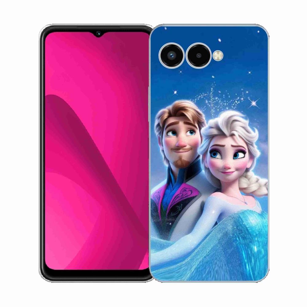 Zselés borítás mmCase a T-Mobile T Phone 3 készülékhez - Ice Kingdom 1