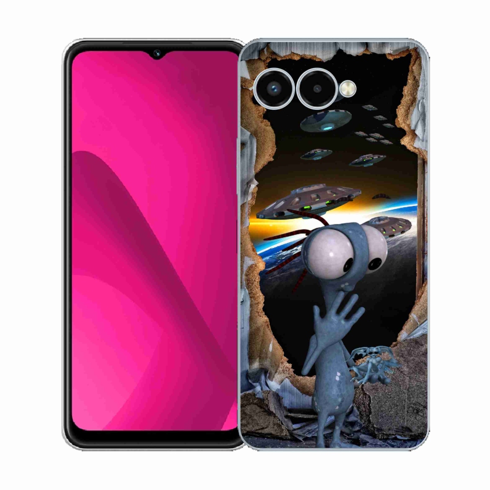 Zselés borítás mmCase a T-Mobile T Phone 3 készülékhez - idegen színű