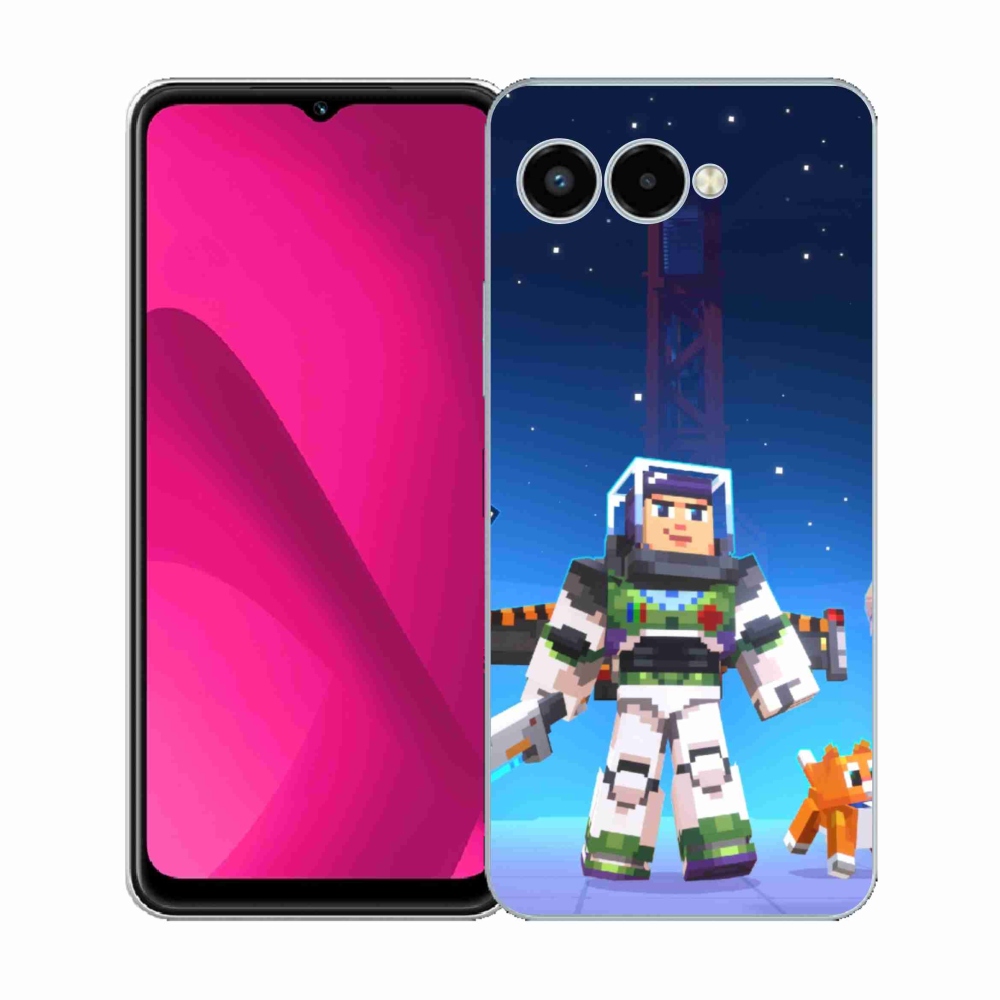 Zselés borítás mmCase a T-Mobile T Phone 3 készülékhez - minecraft 2