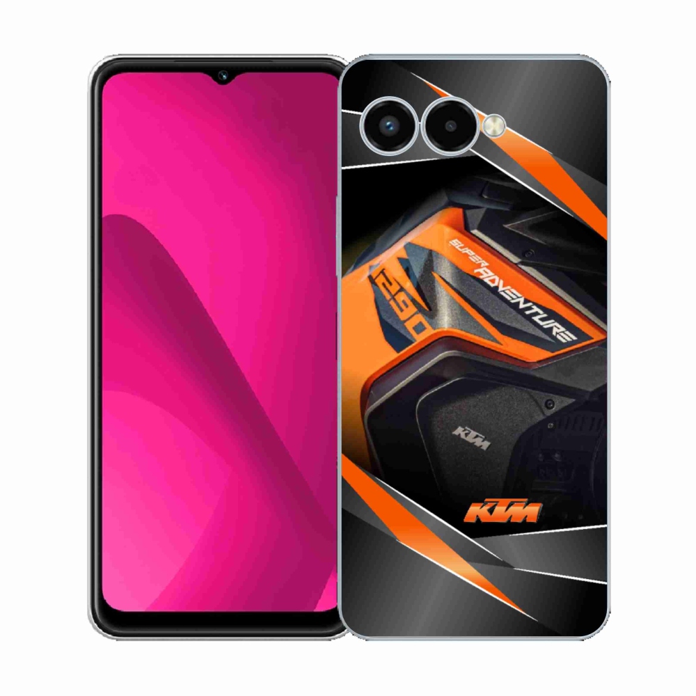 Zselés borítás mmCase a T-Mobile T Phone 3 készülékhez - motorbike ktm