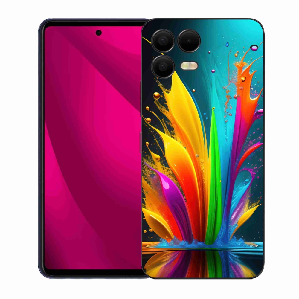 Zselés borítás mmCase a T-Mobile T Phone 3 Pro készülékhez - absztrakt motívum 1