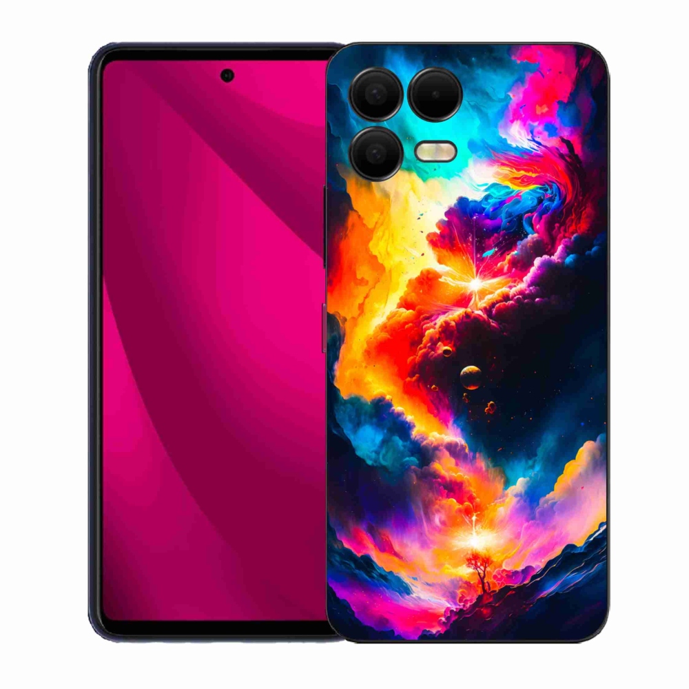 Zselés borítás mmCase a T-Mobile T Phone 3 Pro készülékhez - absztrakt motívum