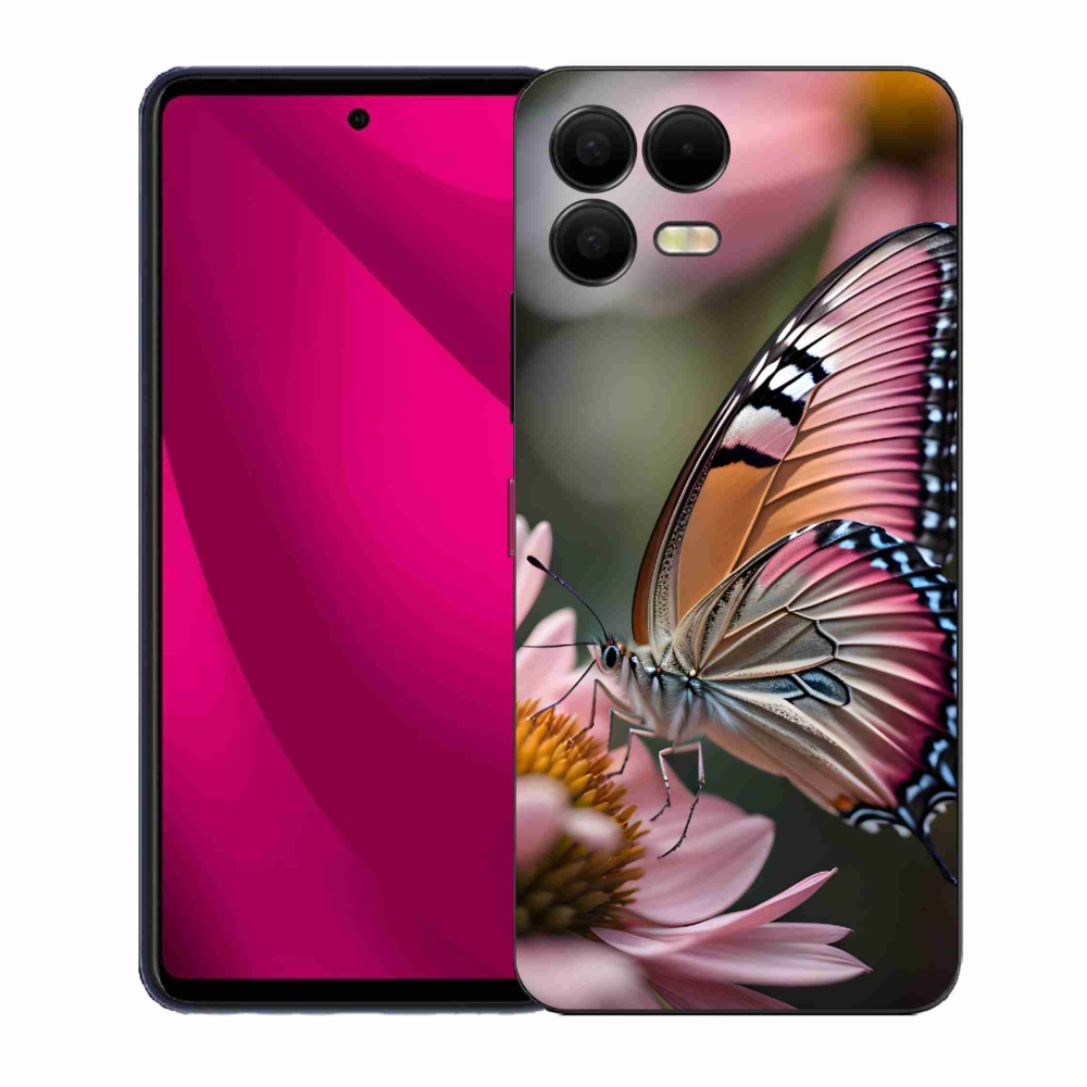 Zselés borítás mmCase a T-Mobile T Phone 3 Pro készülékhez - színes pillangó