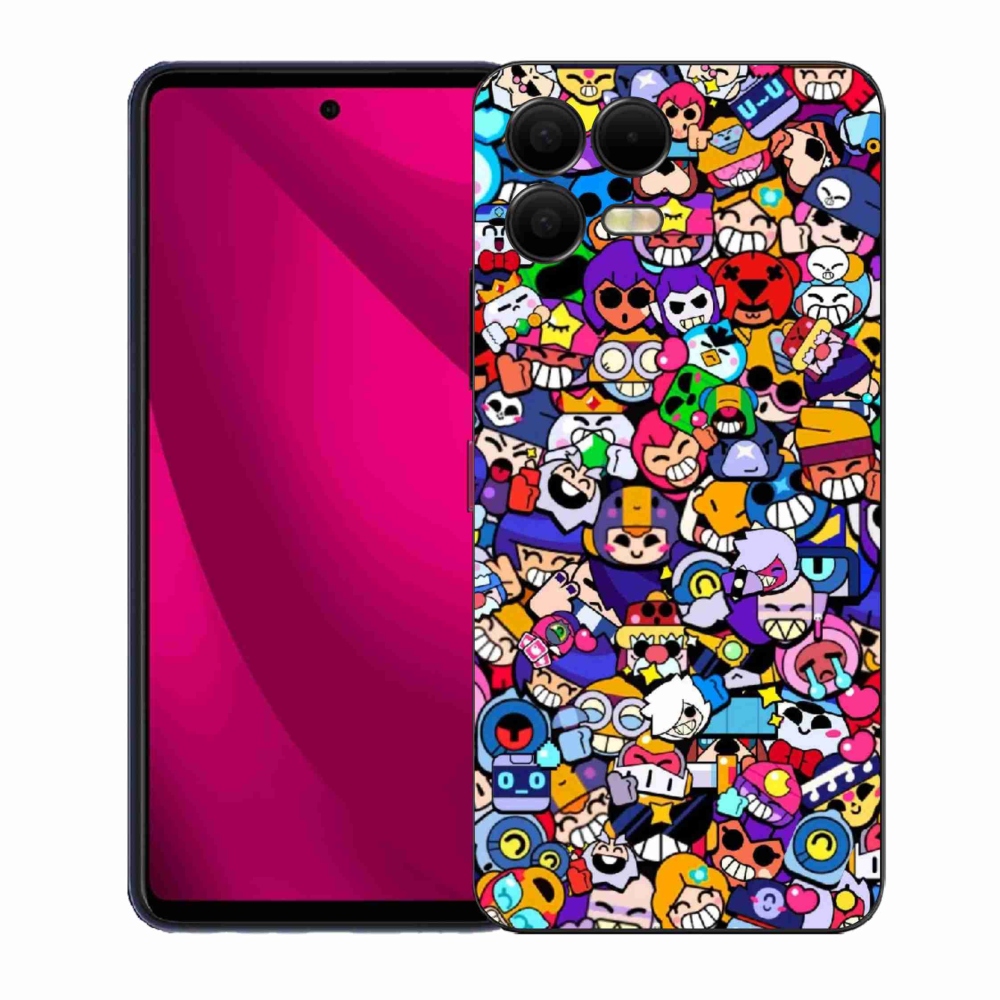 Zselés borító mmCase a T-Mobile T Phone 3 Pro készülékhez - brawl stars 2