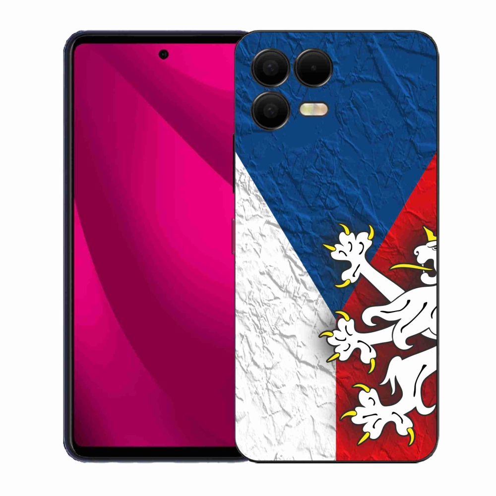 Zselés tok mmCase a T-Mobile T Phone 3 Pro készülékhez - cseh zászló 1