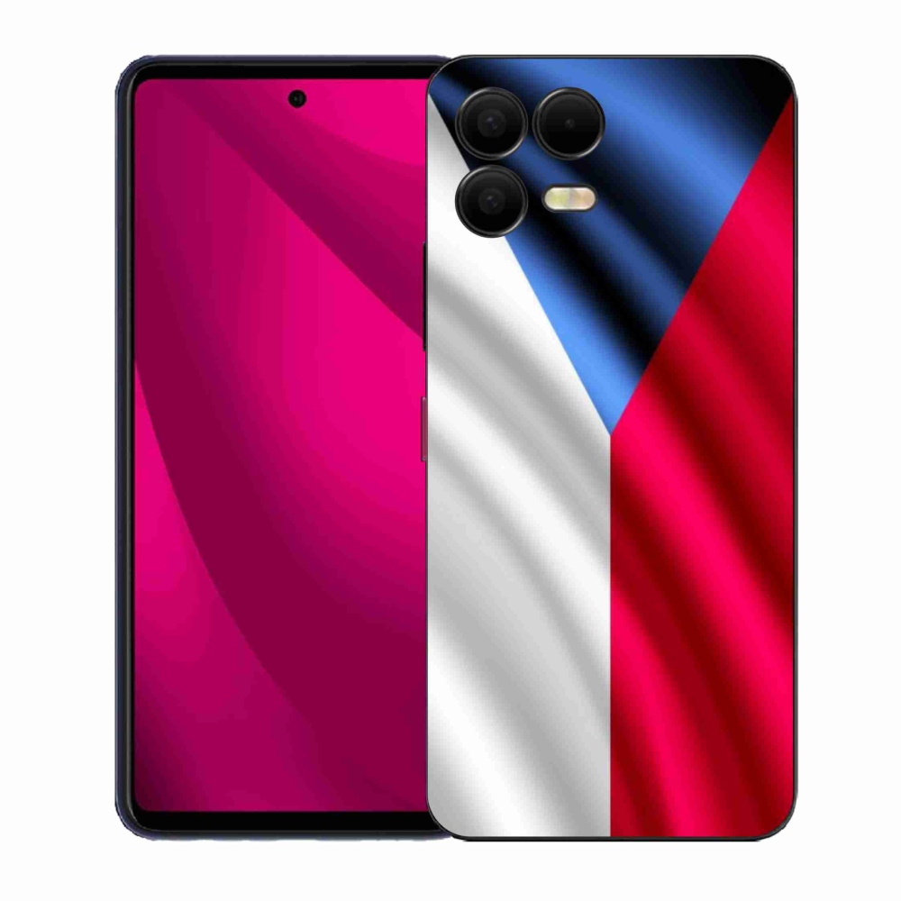 Zselés borítás mmCase a T-Mobile T Phone 3 Pro készülékhez - Cseh zászló