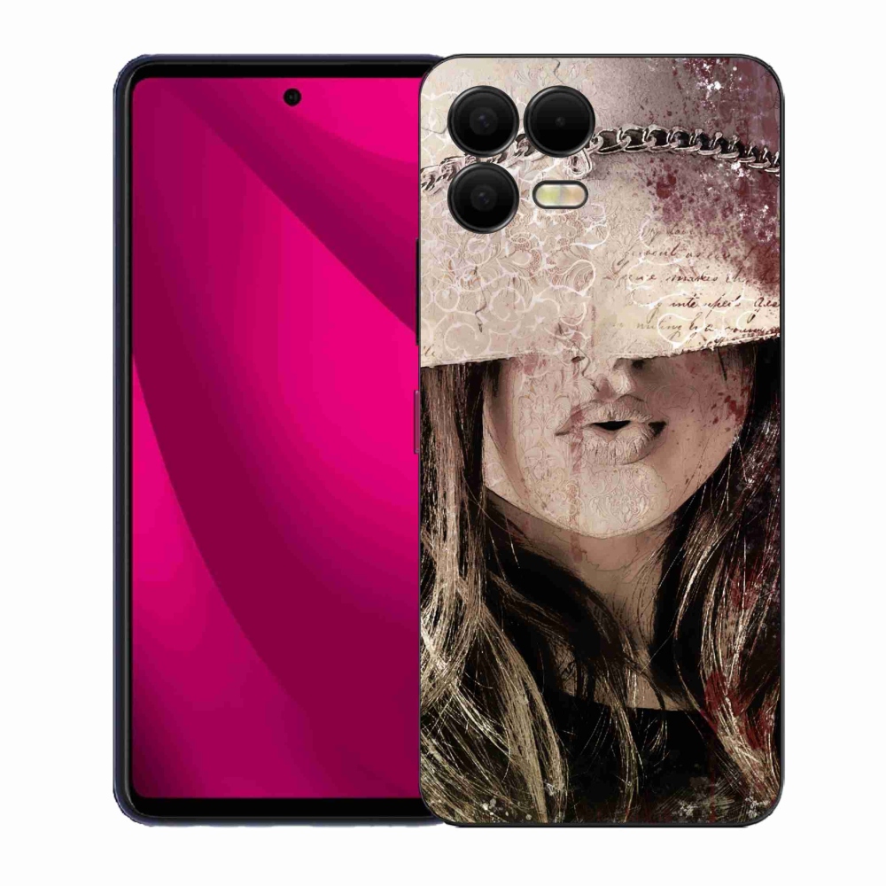 Gél védőburkolat mmCase a T-Mobile T Phone 3 Pro készülékhez - lány