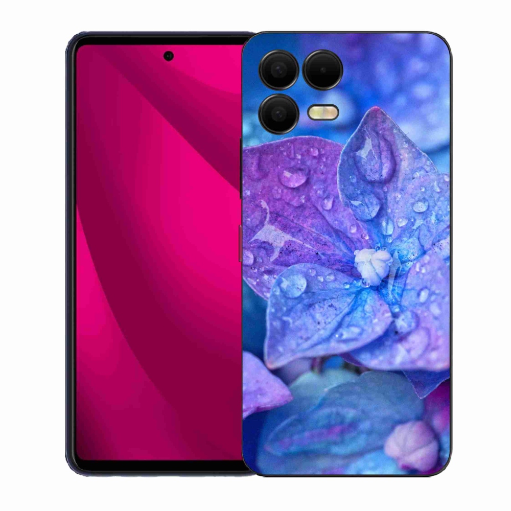 Zselés borítás mmCase a T-Mobile T Phone 3 Pro készülékhez - lila virág