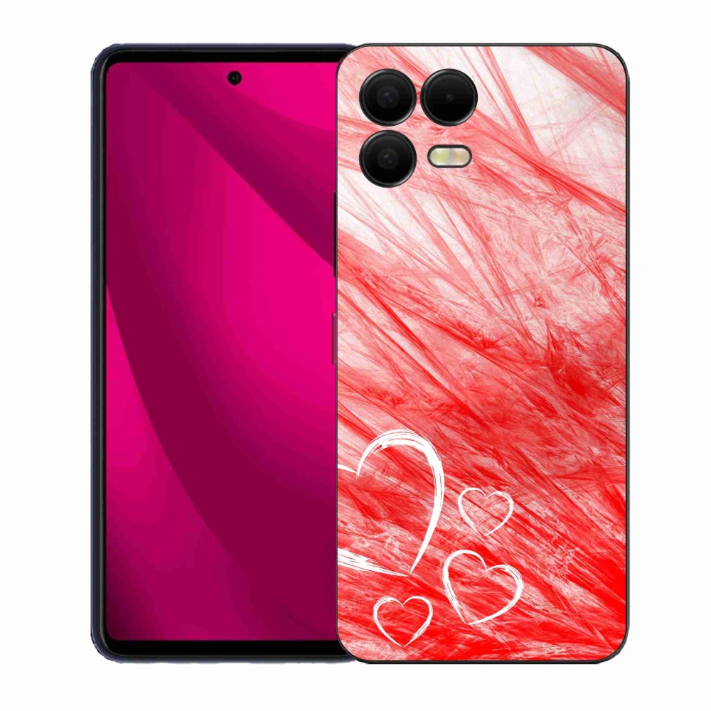 Zselés borítás mmCase a T-Mobile T Phone 3 Pro készülékhez - szív