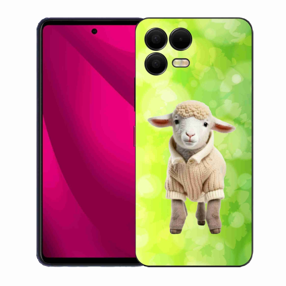 Zselés borítás mmCase a T-Mobile T Phone 3 Pro telefonhoz - bárányhús pulóverben