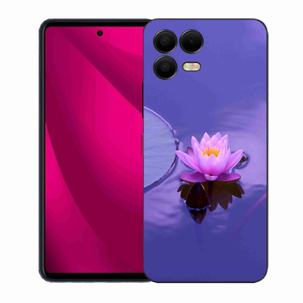 Zselés borítás mmCase a T-Mobile T Phone 3 Pro készülékhez - virág a felületen