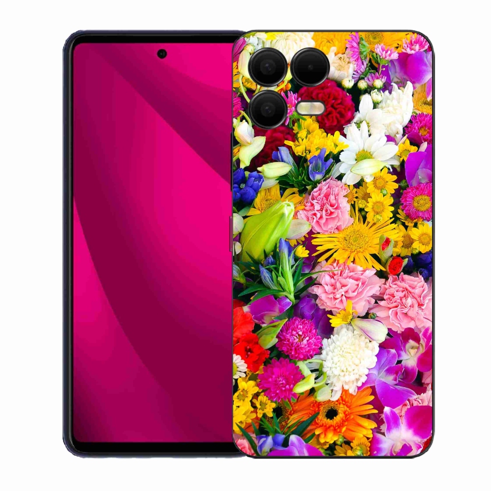 Zselés borítás mmCase a T-Mobile T Phone 3 Pro készülékhez - Virágok 12