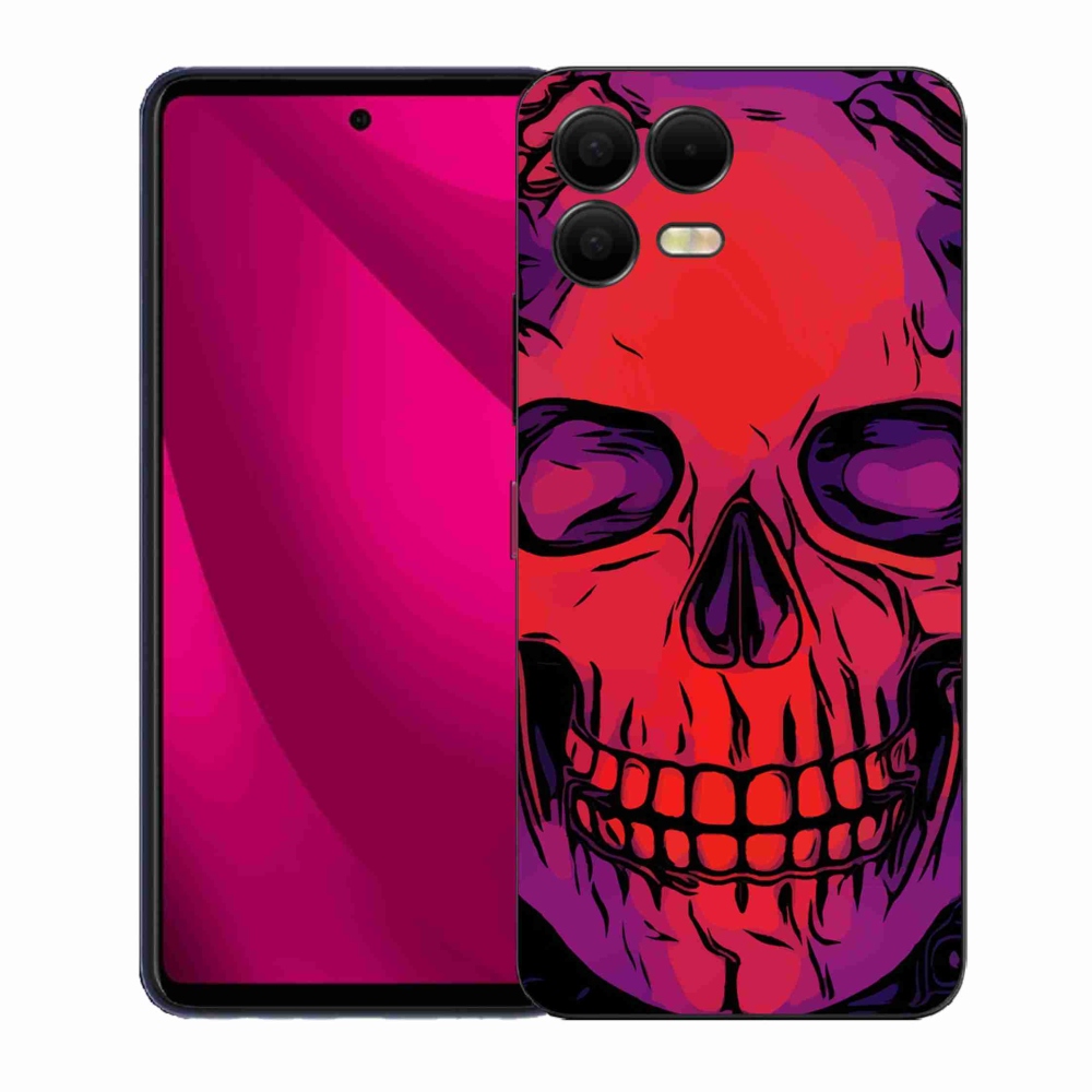 Zselés borítás mmCase a T-Mobile T Phone 3 Pro készülékhez - koponya