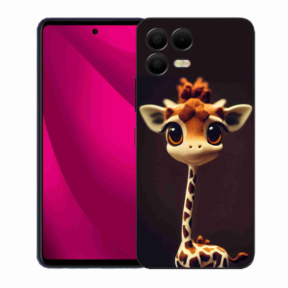 Zselés borítás mmCase a T-Mobile T Phone 3 Pro készülékhez - kis zsiráf