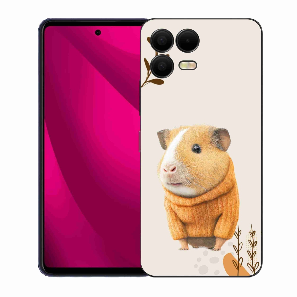 Zselés borítás mmCase a T-Mobile T Phone 3 Pro készülékhez - tengerimalac pulóverben