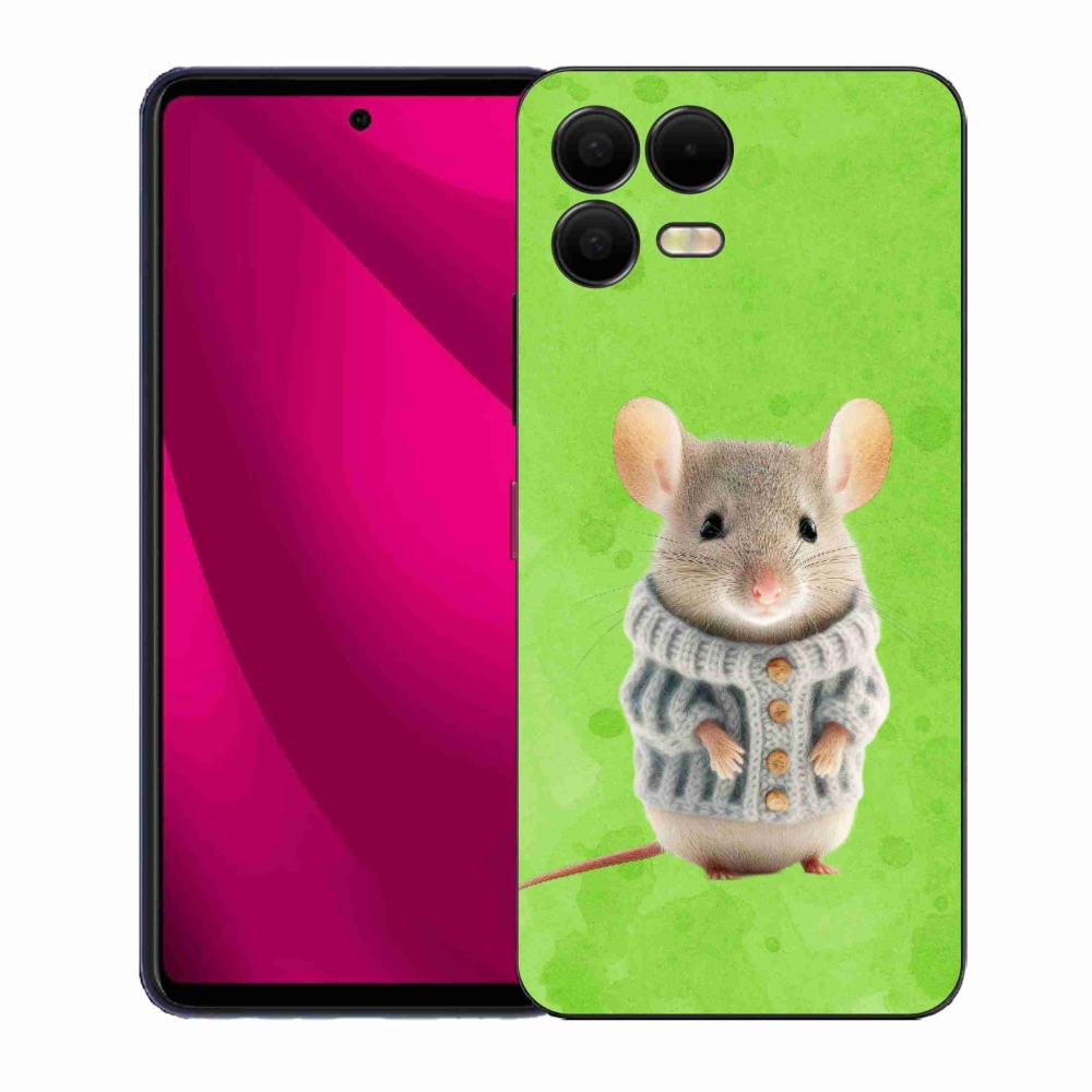 Zselés borítás mmCase a T-Mobile T Phone 3 Pro telefonhoz - egér pulóverben