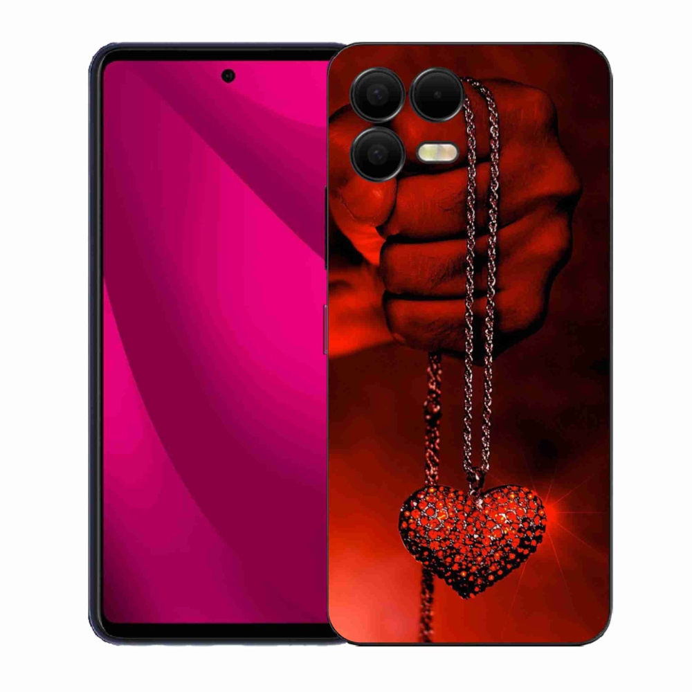 Zselés borítás mmCase a T-Mobile T Phone 3 Pro készülékhez - nyaklánc