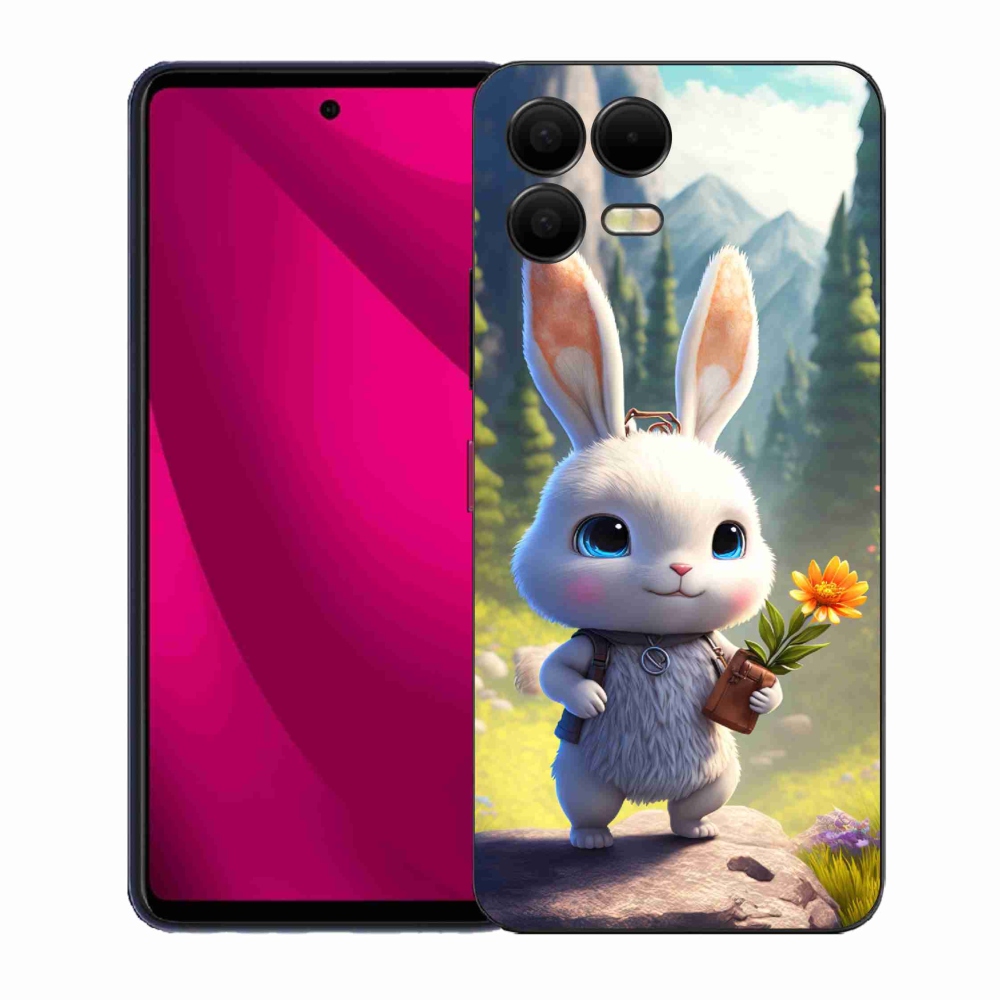 Zselés borítás mmCase a T-Mobile T Phone 3 Pro készülékhez - aranyos nyuszi