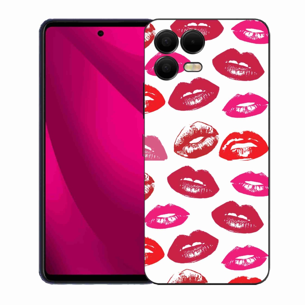 Gél borítás mmCase a T-Mobile T Phone 3 Pro készülékhez - Ajkak