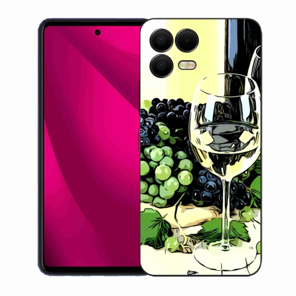 Zselés borítás mmCase a T-Mobile T Phone 3 Pro készülékhez - borospohár