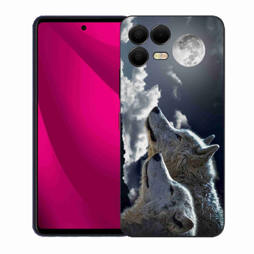 Zselés borítás mmCase a T-Mobile T Phone 3 Pro készülékhez - farkasok