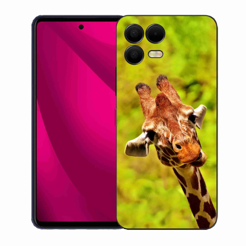 Zselés borítás mmCase a T-Mobile T Phone 3 Pro készülékhez - zsiráf