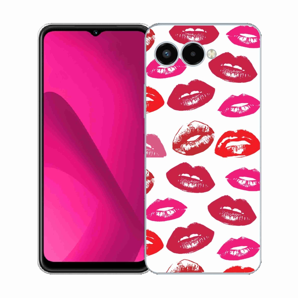 Gél borítás mmCase a T-Mobile T Phone 3 készülékhez - Ajkak