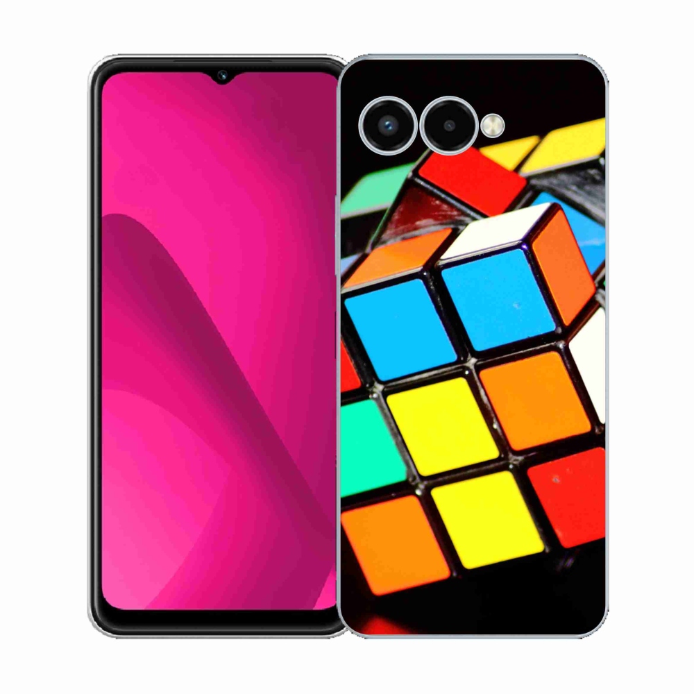 Zselés borítás mmCase a T-Mobile T Phone 3-hoz - Rubik-kocka