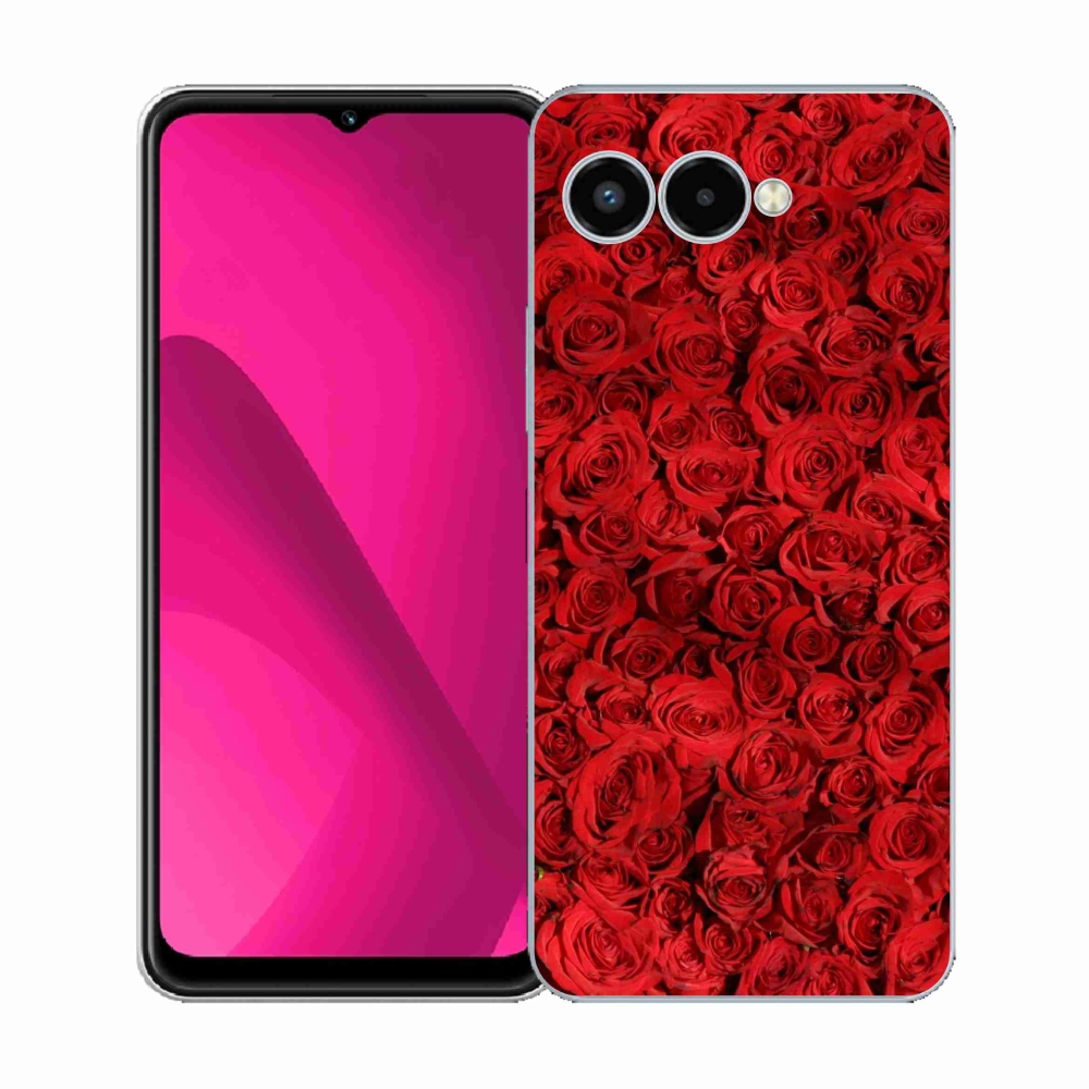 Zselés borítás mmCase a T-Mobile T Phone 3 készülékhez - rózsaszínű