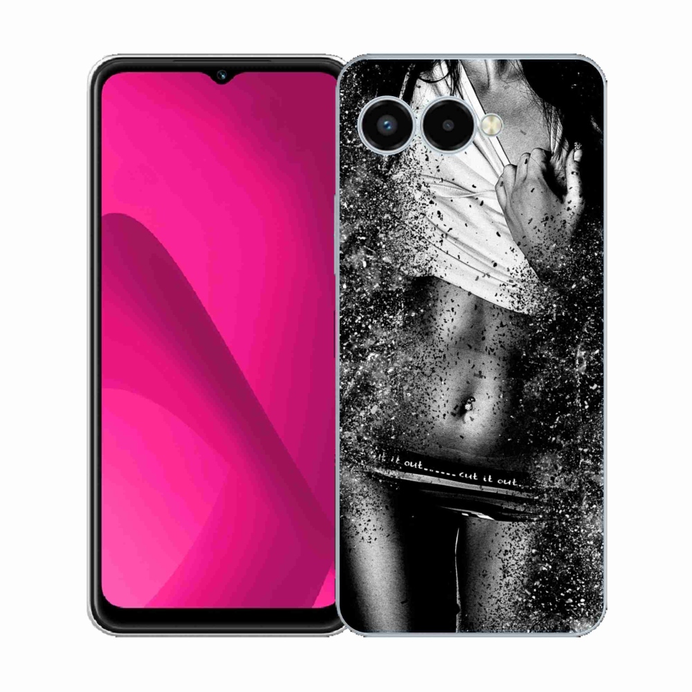 Gél borító mmCase a T-Mobile T Phone 3 készülékhez - szexi nő 1